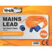 Vechline Mains Extension Lead 25M/Poly Bag QQ016162B Vechline - Dynamic Drive