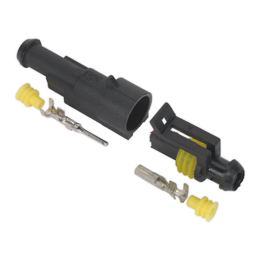 Sealey Superseal Male & Female Connector 1-Way SSC1MF Sealey - Dynamic Drive