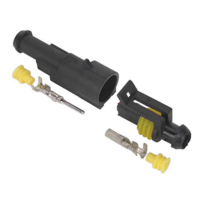 Sealey Superseal Male & Female Connector 1-Way SSC1MF Sealey - Dynamic Drive