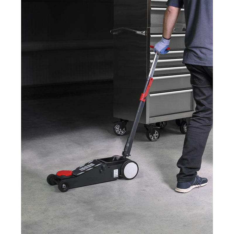 Sealey Premier Trolley Jack 2tonne PFJ200 Sealey - Dynamic Drive