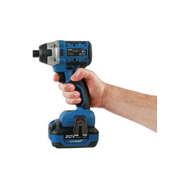 Laser Cordless Impact Screwdriver 20V w/o Battery 8012 Laser - Dynamic Drive