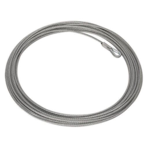 Sealey Wire Rope (4.8mm x 15.2m) for ATV1135 ATV1135.WR Sealey - Dynamic Drive
