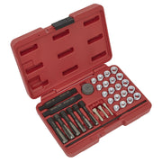 Sealey Glow Plug Thread Repair Set 33pc VS311 Sealey - Dynamic Drive