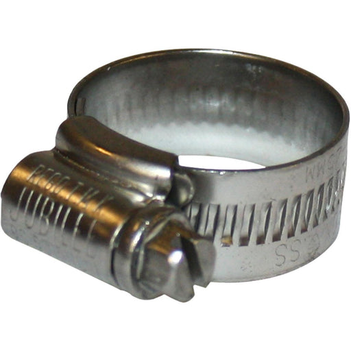 Jubilee Hose Clip 18 25mm Stainless Steel (304) Size 0XSS Jubilee - Dynamic Drive