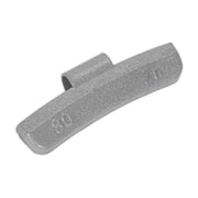 Sealey Wheel Weight 30g Hammer-On Plastic Coated Zinc for Alloy Wheels Pack of 1 Sealey - Dynamic Drive