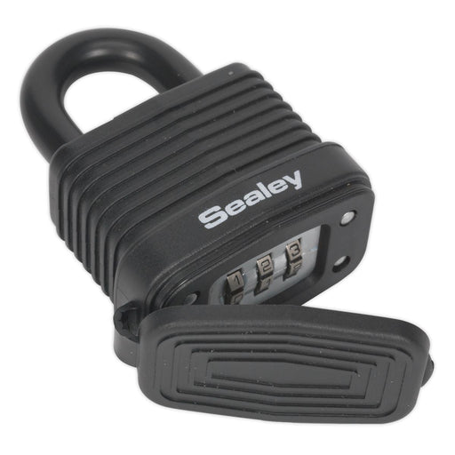 Sealey Steel Body Weatherproof Combination Padlock 42mm PL301CW Sealey - Dynamic Drive