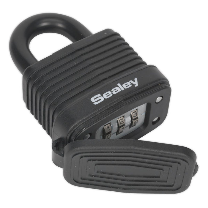 Sealey Steel Body Weatherproof Combination Padlock 42mm PL301CW Sealey - Dynamic Drive