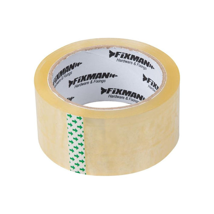 Fixman Packing Tape 48mm x 66m Clear 6pk Fixman - Dynamic Drive