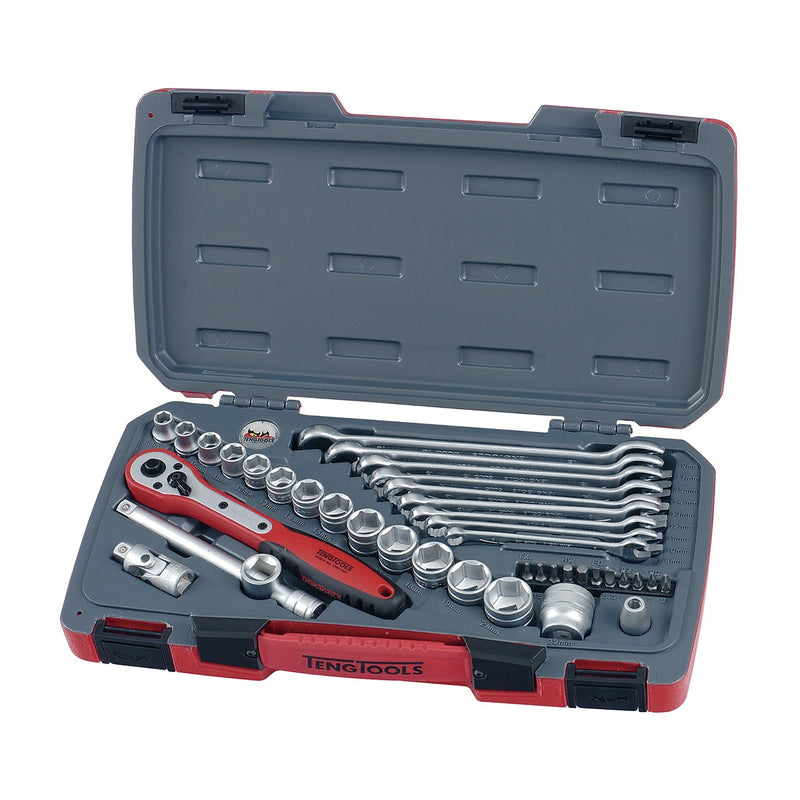 Teng Tools MECCA PRO 3/8" Socket & Tool Set 39 Pieces Teng Tools - Dynamic Drive