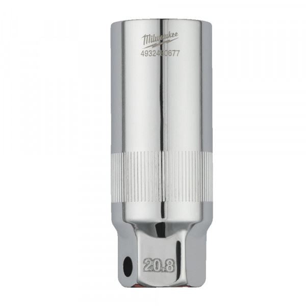 Milwaukee 3/8In. Drive 20.8mm Spark Plug Socket -1Pc Milwaukee - Dynamic Drive