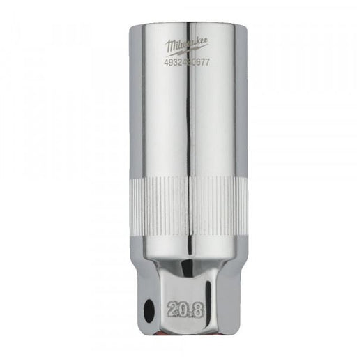 Milwaukee 3/8In. Drive 20.8mm Spark Plug Socket -1Pc Milwaukee - Dynamic Drive