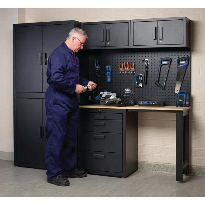 Draper Single Garage Workstation 44009 Draper - Dynamic Drive