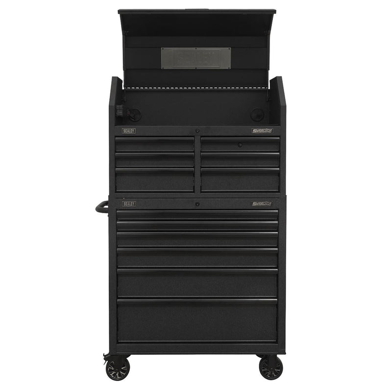 Sealey 12 Drawer Tool Chest Combination with Power Bar AP36BESTACK Sealey - Dynamic Drive