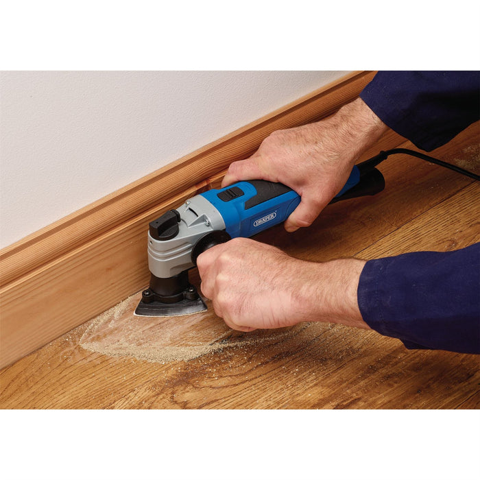 Draper 230V Quick Change Oscillating Multi-Tool, 300W 78429 Draper - Dynamic Drive