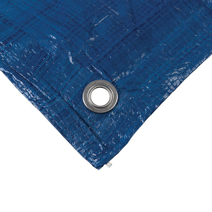 Silverline Tarpaulin Cut 1.8 x 2.4m / Actual 1.7 x 2.3m Silverline - Dynamic Drive