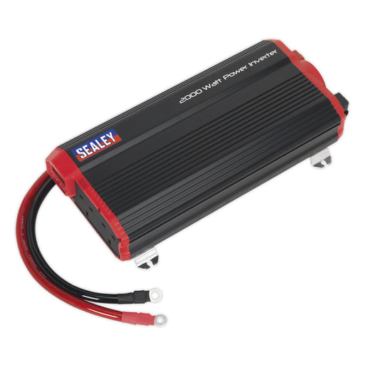 Sealey Power Inverter Modified Sine Wave 2000W 12V DC 230V ~ 50Hz PI2000 Sealey - Dynamic Drive