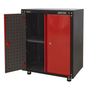 Sealey Modular 2 Door Cabinet with Worktop 665mm APMS81 Sealey - Dynamic Drive