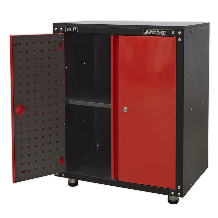 Sealey Modular 2 Door Cabinet with Worktop 665mm APMS81 Sealey - Dynamic Drive