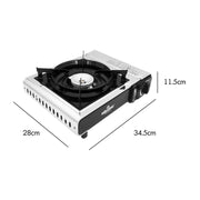 Portable Gas Stove - Fully Safety Certified 18949 Milestone Camping - Dynamic Drive
