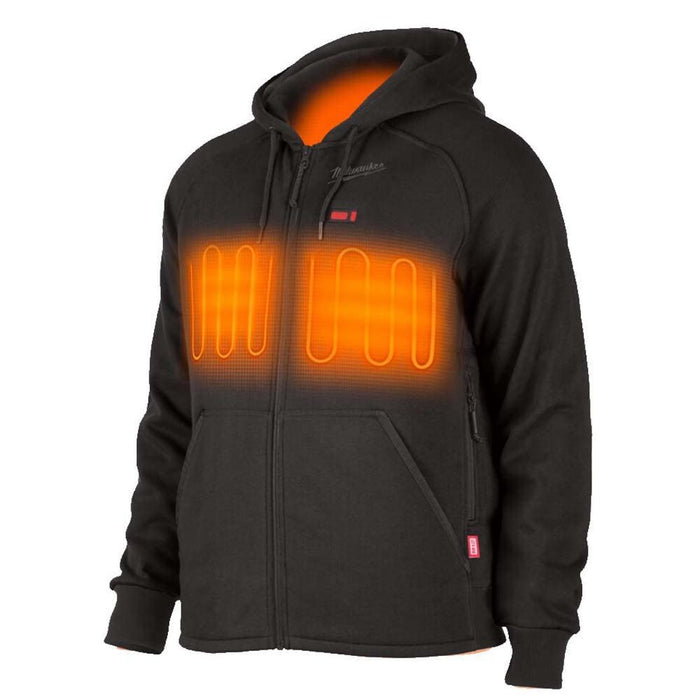 Milwaukee M12Hhbl4-0(XL) Heated Hoodie Blk 4932480064 Milwaukee - Dynamic Drive