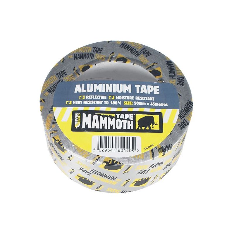 Everbuild Sika Aluminium Tape 75mm x 45m Everbuild Sika - Dynamic Drive