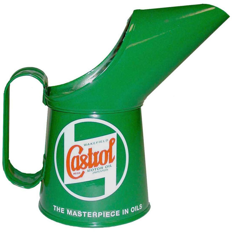 Castrol Classic Measuring & Pouring Jug - Green - 1/2 Pint Castrol - Dynamic Drive