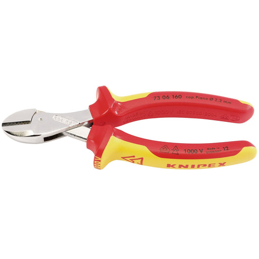 Draper Knipex 73 06 160SB VDE ' x CUT' High Leverage Diagonal Side Cutters 25885 Draper - Dynamic Drive