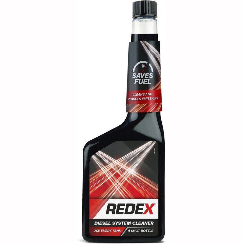 Redex Diesel Fuel System Injector Cleaner Treatment 500ml 4 Shot Bottle Redex  - Dynamic Drive