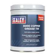 Sealey Copper Grease 500g Tin SCS109 Sealey - Dynamic Drive