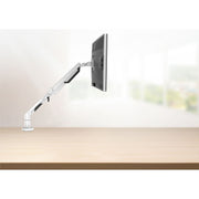 Dellonda Adjustable Single Monitor Arm with 360 Rotation - White DH26 Dellonda - Dynamic Drive