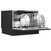Baridi Tabletop Dishwasher 6 Place Settings 6.5L Capacity - Black DH85 Baridi - Dynamic Drive