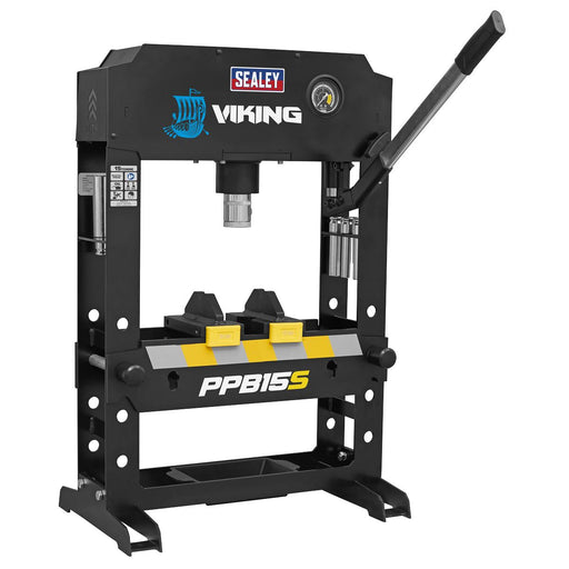 Sealey Viking Hydraulic Press 15tonne Bench Type PPB15S Sealey - Dynamic Drive