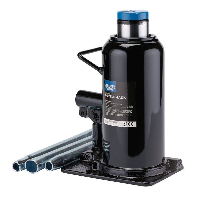 Draper Expert Hydraulic Bottle Jack, 30 Tonne 99771 Draper - Dynamic Drive