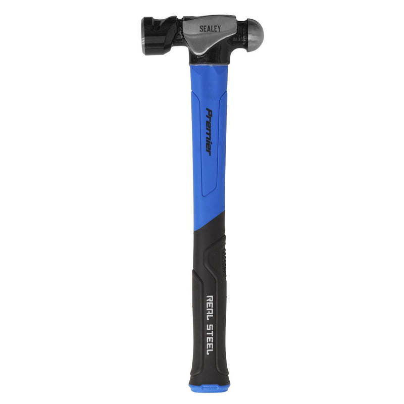 Sealey Ball Pein Hammer with Fibreglass Shaft 32oz BPHG32 Sealey - Dynamic Drive
