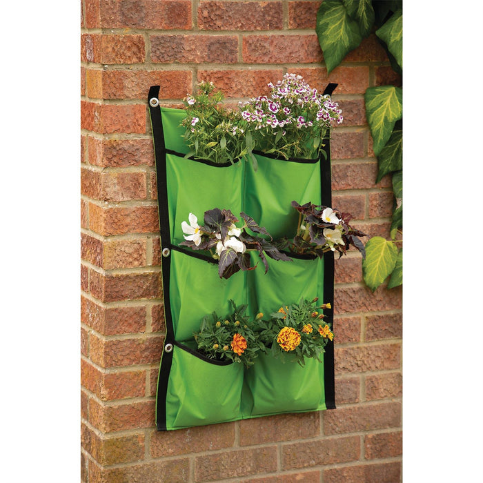 Draper 6-Section Fabric Hanging Grow Bag 10107 Draper - Dynamic Drive
