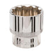 Silverline Socket 1/2" Drive 12pt Metric 32mm Silverline - Dynamic Drive
