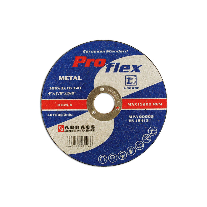 Connect Abracs Flat Cutting Discs 230mm x 3.0mm 25pc 32060 Tool Connection - Dynamic Drive