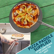 Dellonda Outdoor Wood-Fired Pizza Oven & Smoker Dellonda  - Dynamic Drive