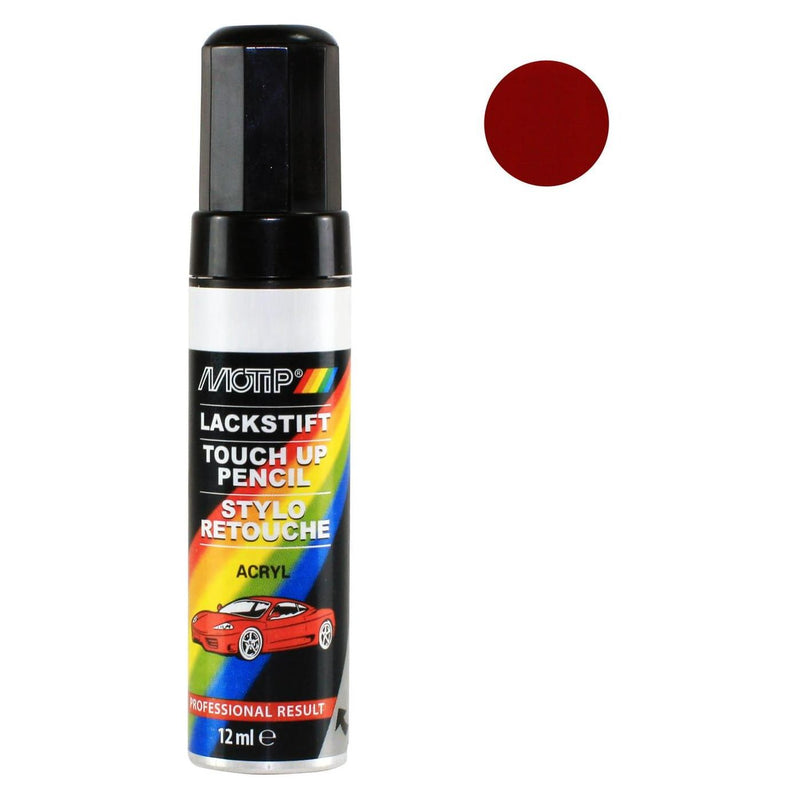 Motip For NISSAN PAINT TOUCH UP PEN / BRUSH 465 BRIGHT RED REPAIR SCRATCH Motip  - Dynamic Drive