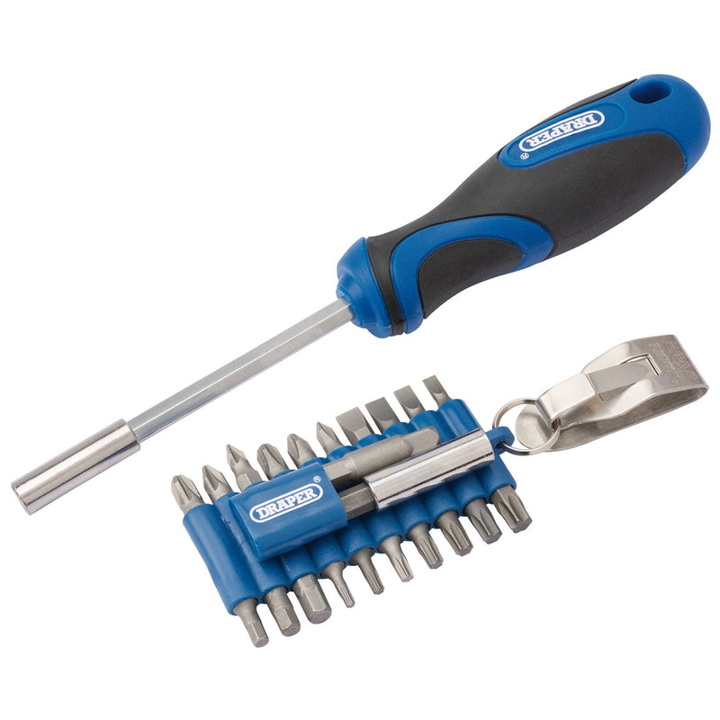 Draper Screwdriver and Bit Set (23 Piece) 43624 Draper - Dynamic Drive