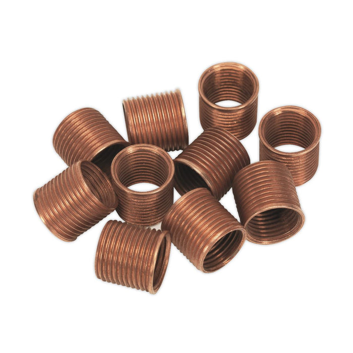 Sealey Thread Insert M14 x 1.25mm 15mm for VS301 Pack of 10 VS301.15 Sealey - Dynamic Drive