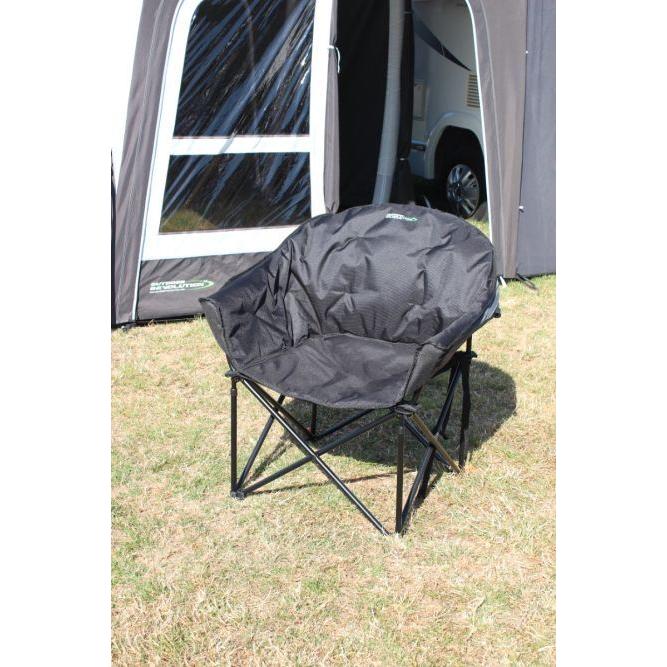Outdoor Revolution Tubbi XL Chair Grey and Black Outdoor Revolution - Dynamic Drive