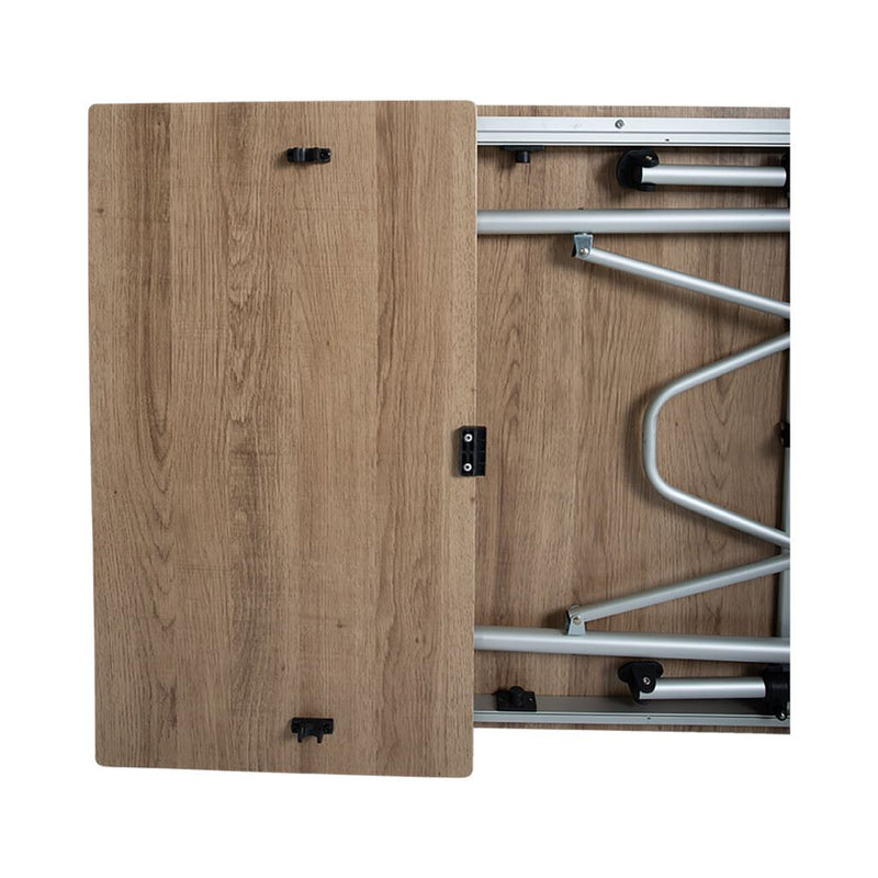 Travellife Sorrento Table Extendable Honeycomb Brown 80/110/140Cm 2129400 Travellife - Dynamic Drive