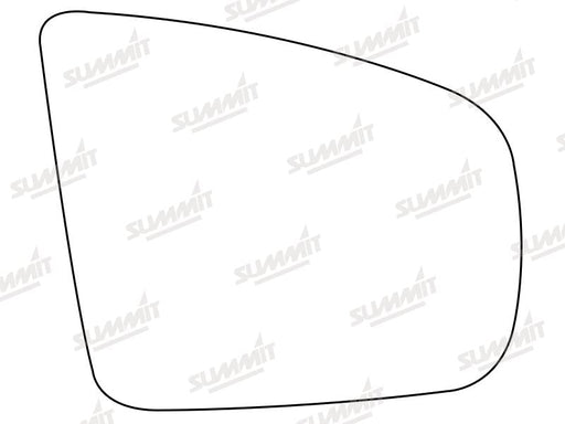 Summit Heated Base Plate With Blind Spot Mirror Glass fits BMW X5 RHS Summit - Dynamic Drive