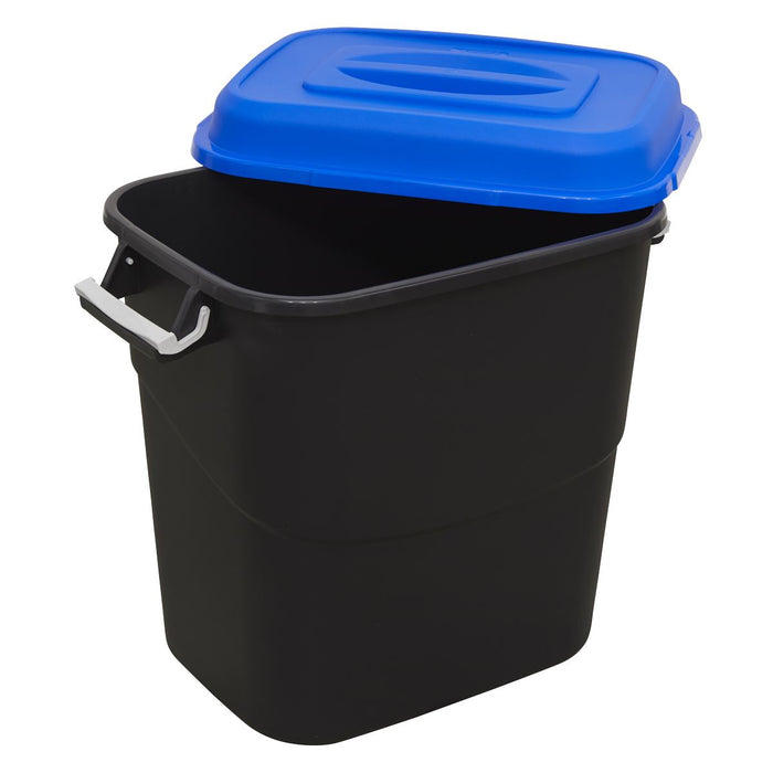 Sealey Refuse/Storage Bin 75L Blue BM75B Sealey - Dynamic Drive