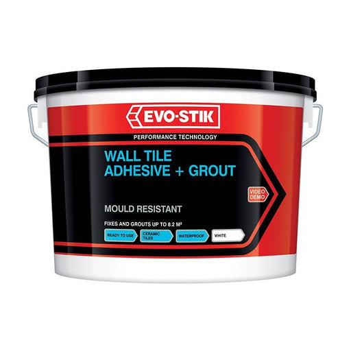 Evo-Stik Mould Resistant Wall Tile Adhesive & Grout 5 litre EVO-STIK - Dynamic Drive