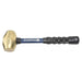 Carlyle Hand Tools Brass Hammer - Fiberglass Handle - 12in. - 4 lb Caryle Tools - Dynamic Drive