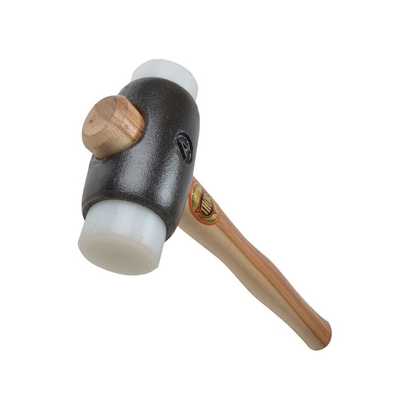 Thor 916 Super Plastics Hammer Wood Handle Size 4 (50mm) 2000g Thor - Dynamic Drive