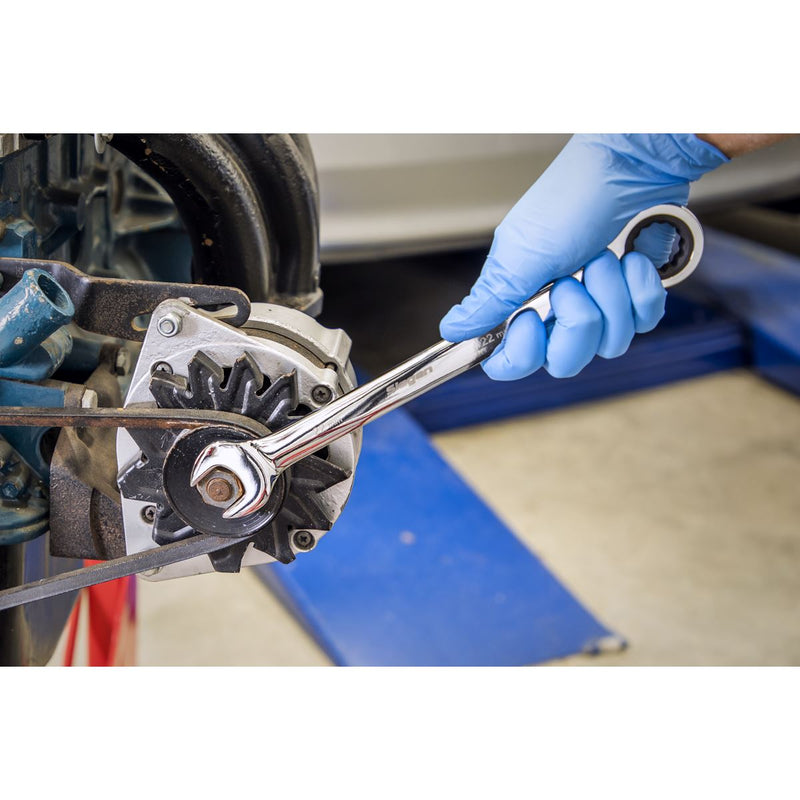 Sealey Combination Ratchet Spanner Set 15pc Metric S01247 Sealey - Dynamic Drive