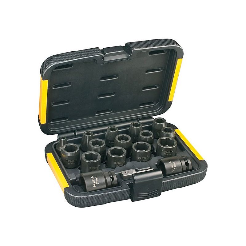 Dewalt Power Tools DT7506 Impact Socket Set, 17 Piece DeWALT Power Tools - Dynamic Drive